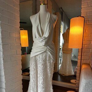 Peppermayo Textured Maxi Dress